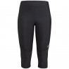 3/4 RUNNING PANTS ELEVEN RUDI BLACK REFLEX